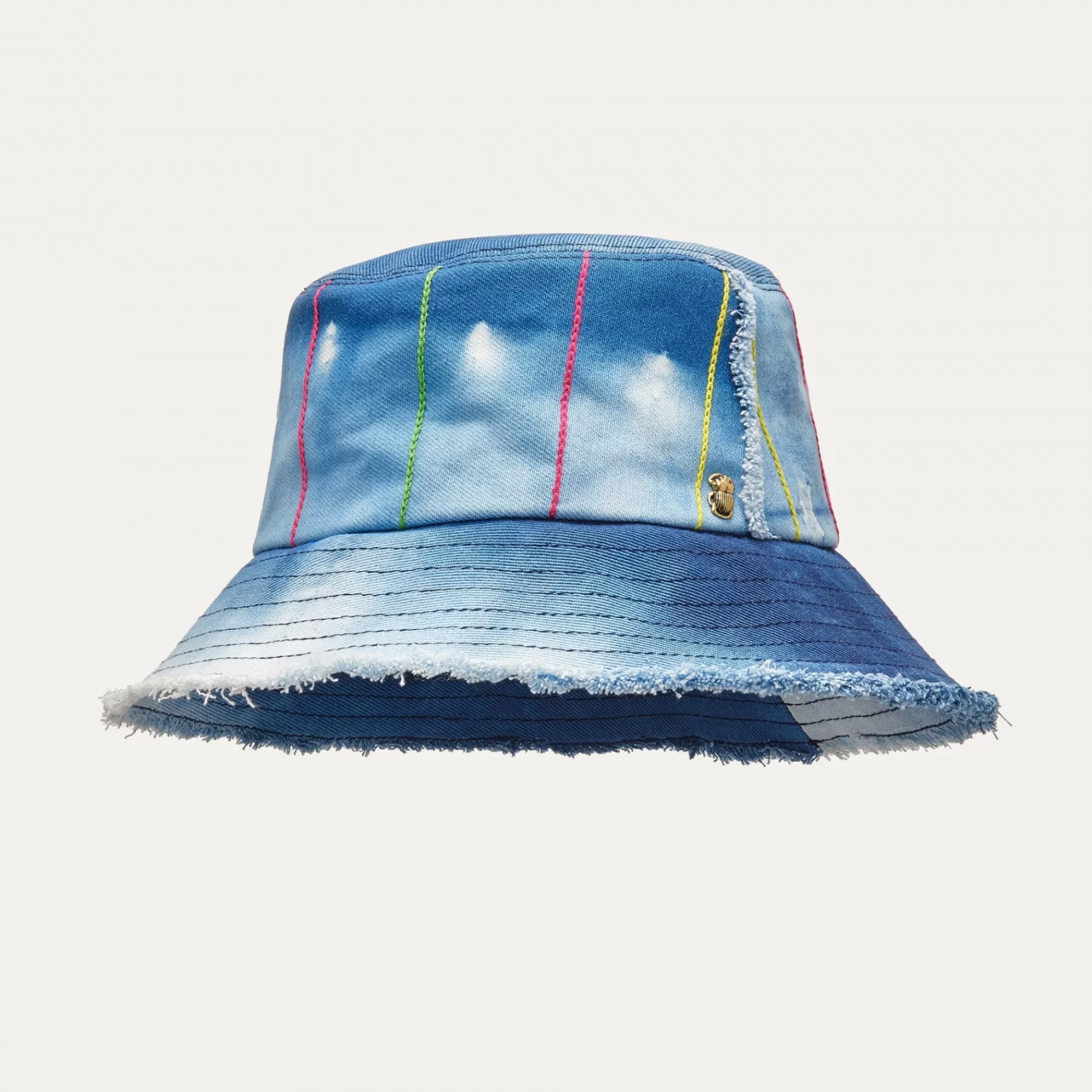 Chapeaux<Claris Virot Chapeau Bobby Tissu Bogolan Indigo