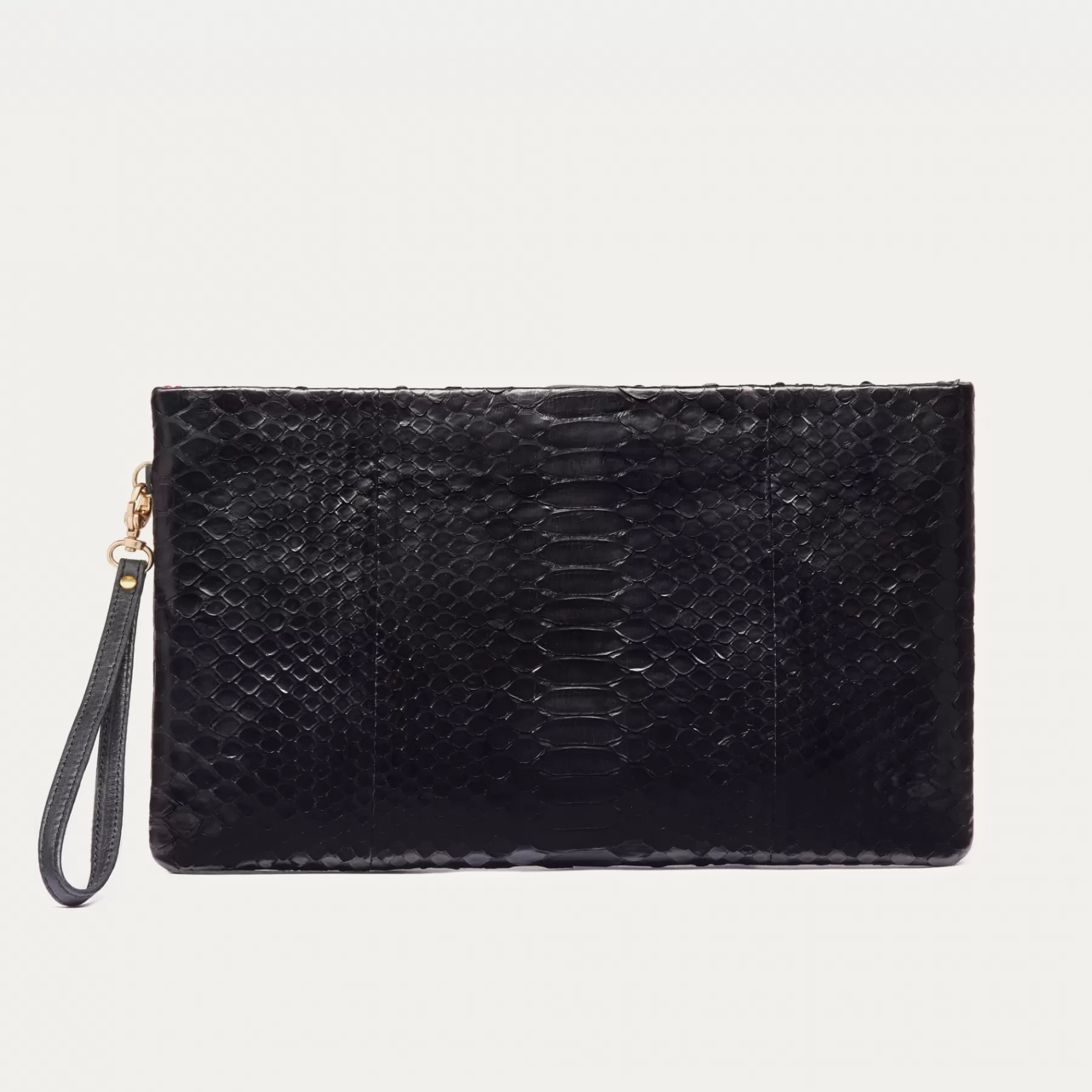 Sacs<Claris Virot Pochette Lou Python Noir