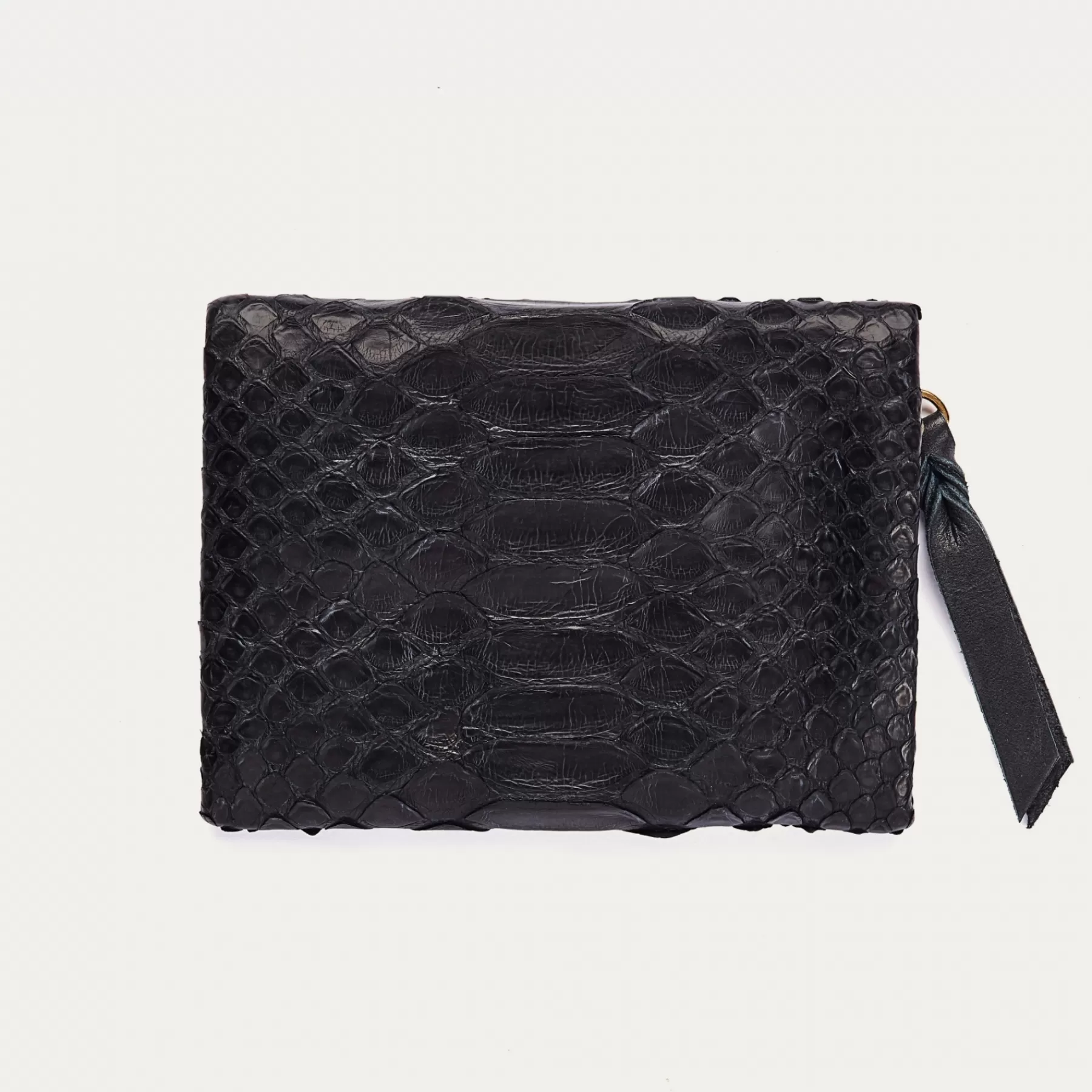 Sacs<Claris Virot Porte Monnaie Olivia Python Noir