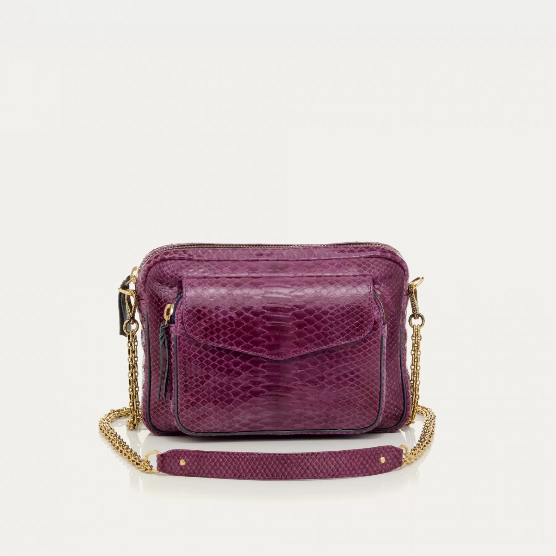 Sacs<Claris Virot Sac Big Charly Python Violet