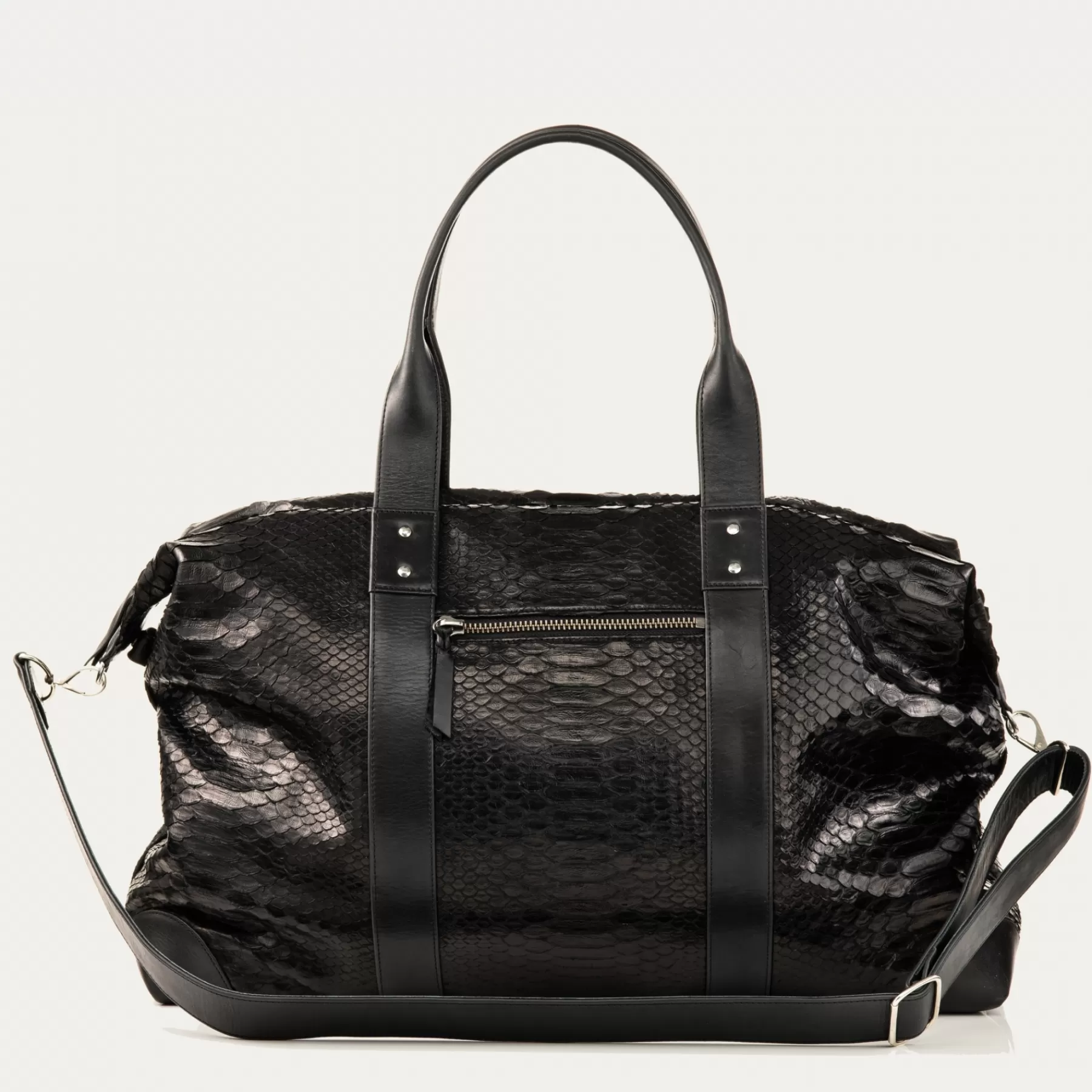 Sacs<Claris Virot Sac De Voyage Roger L Python Noir